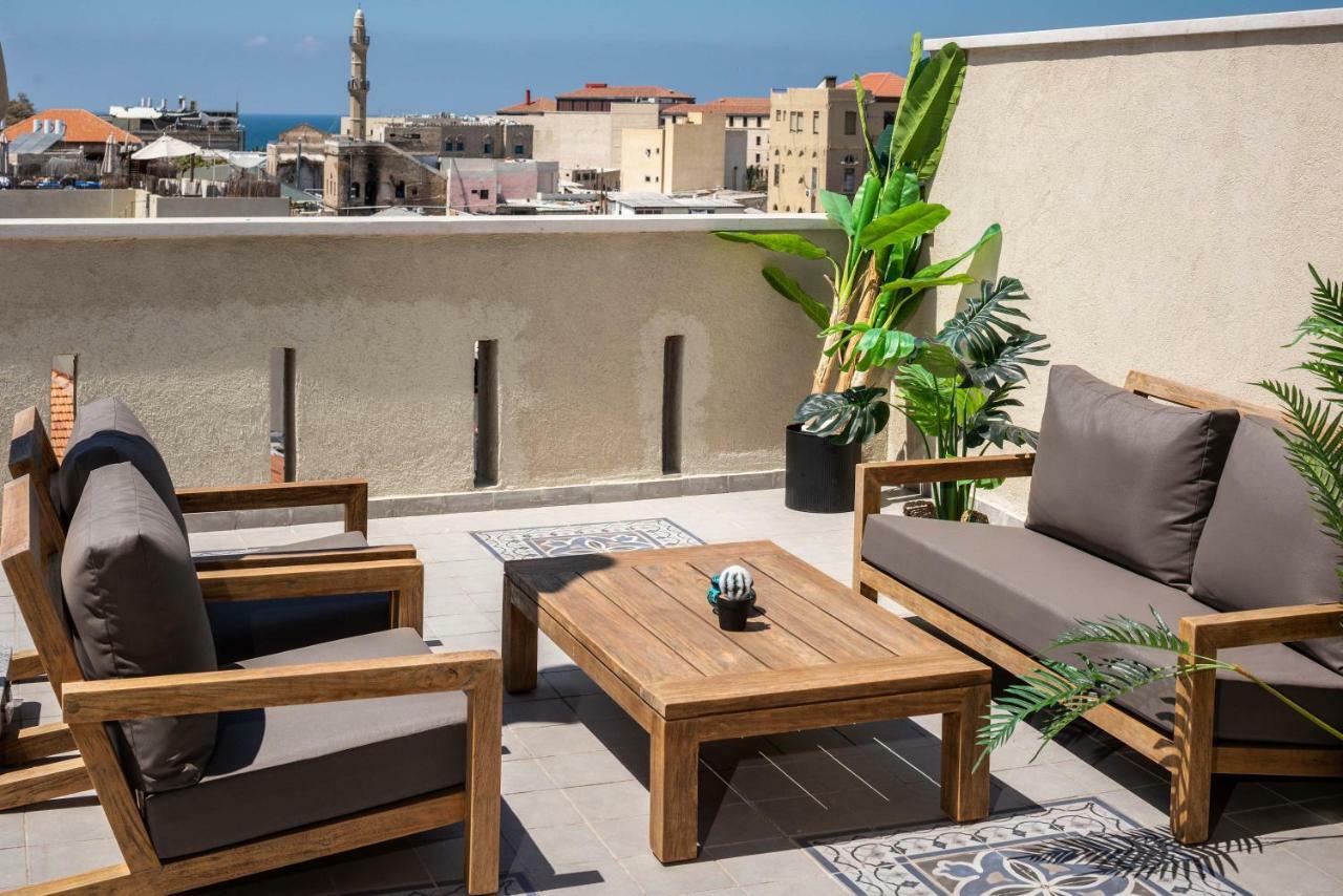 Duplex With Sea View Terrace Above The Flea Market テル・アビブ エクステリア 写真