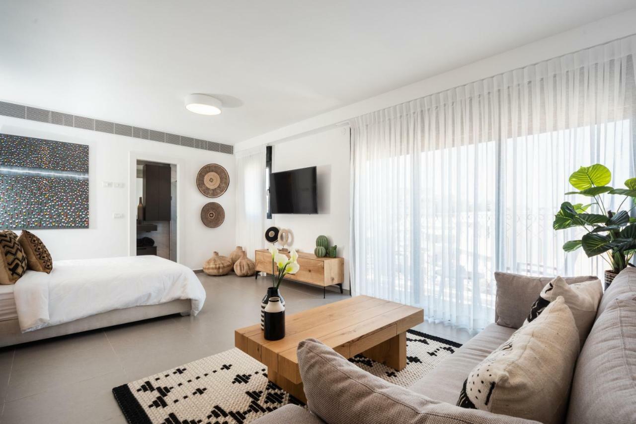Duplex With Sea View Terrace Above The Flea Market テル・アビブ エクステリア 写真