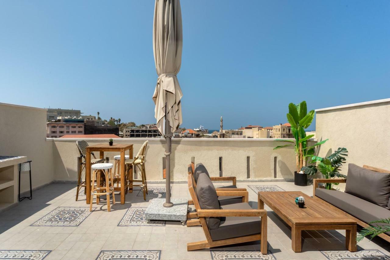 Duplex With Sea View Terrace Above The Flea Market テル・アビブ エクステリア 写真