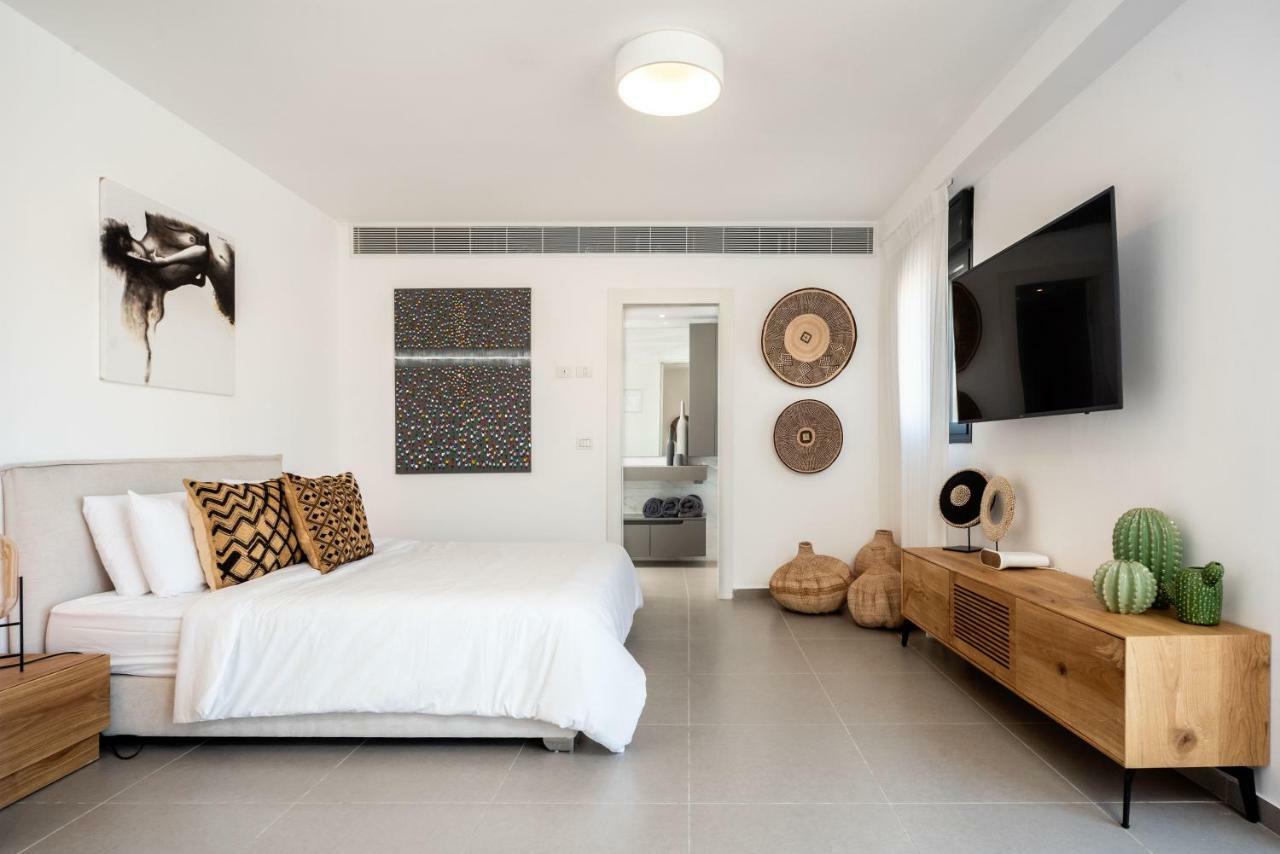 Duplex With Sea View Terrace Above The Flea Market テル・アビブ エクステリア 写真